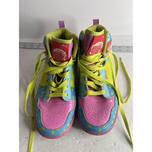 Vintage Betty Boop Milkshake High‎ Top Sneakers Sz 7.5